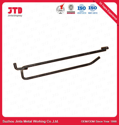 Chrome Gebeëindigde Supermarkt Opschortende Toebehoren 450mm 8.0mm Dubbele Draadhaken