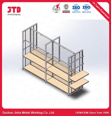 ODM Enige Opgeruimde Gondel die 1000mm 1800mm Mini Market Shelf opschorten